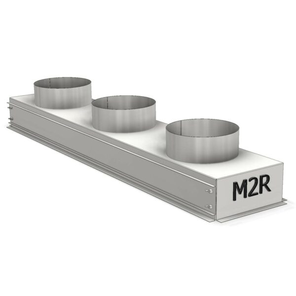 LG retour/aanzuig plenum M2-R 3x200mm