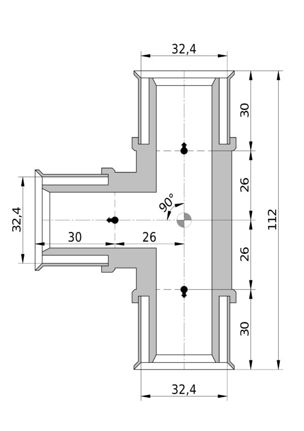 CP-100 Tecnosystemi vlakke bocht