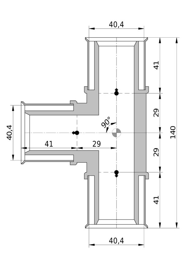 CP-100 Tecnosystemi vlakke bocht