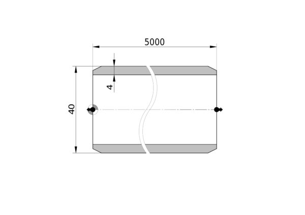 CP-100 Tecnosystemi vlakke bocht