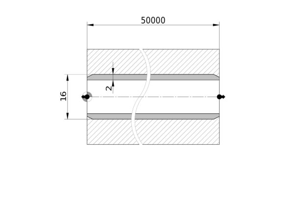 MF-72 Tecnosystemi flexibele goot